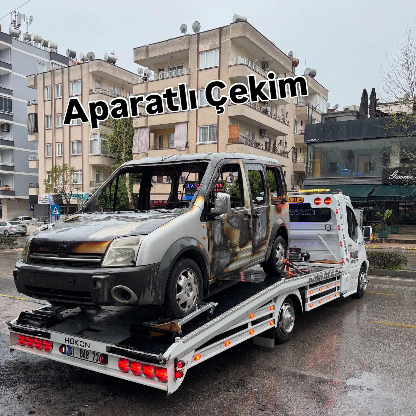 Oto kurtarma çalışması 6