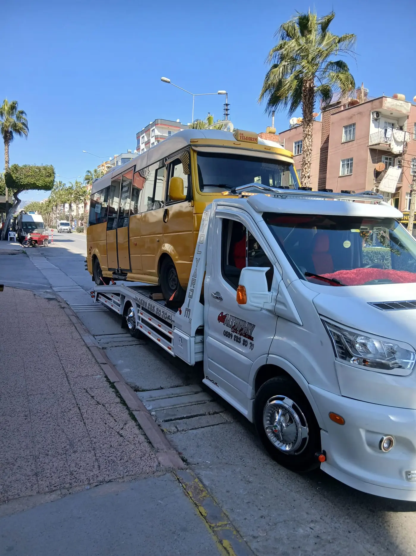 Oto kurtarma çalışması 7
